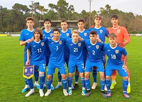Tricolorii U16 joacă împotriva Franței pentru medaliile de bronz la „Mini-Mondial”