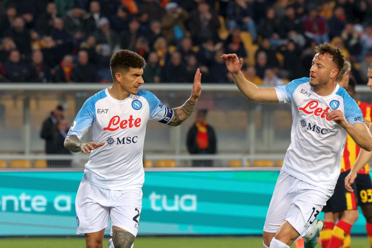 Lecce - Napoli / Foto: Getty Images