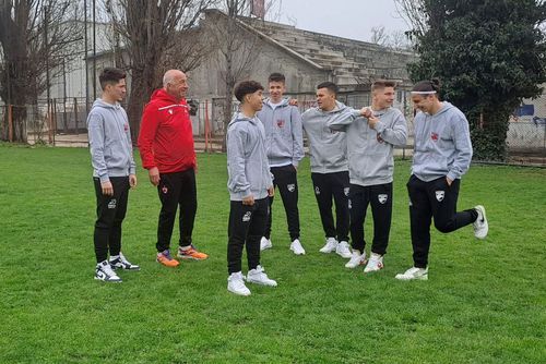Ionel Augustin și juniorii săi de la Dinamo