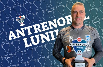 Ivaylo Petev, „antrenorul lunii martie”, declarație pentru suporterii Universității Craiova: „E cea mai mare putere a noastră!”