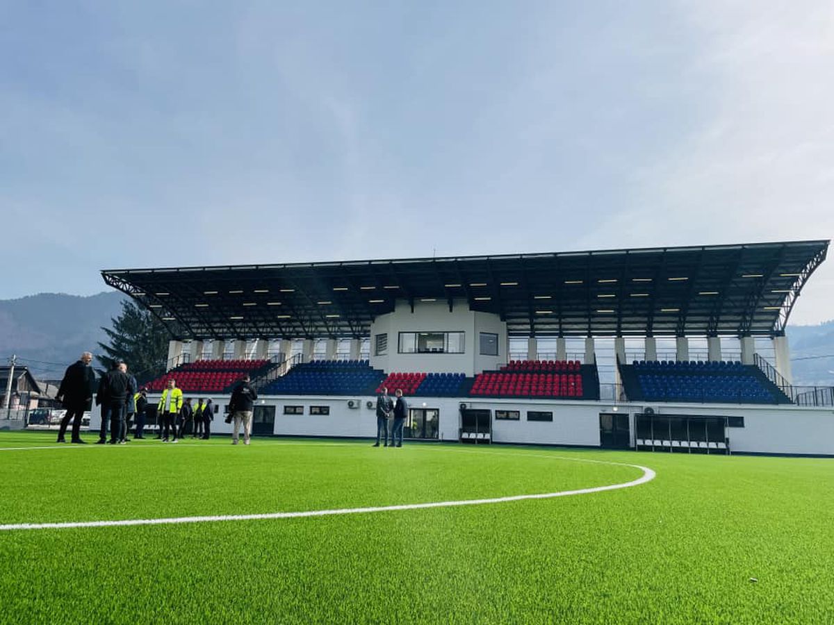 Inaugurarea stadionului de peste 3 milioane de euro va avea loc curând » Imagini spectaculoase cu noua arenă din România