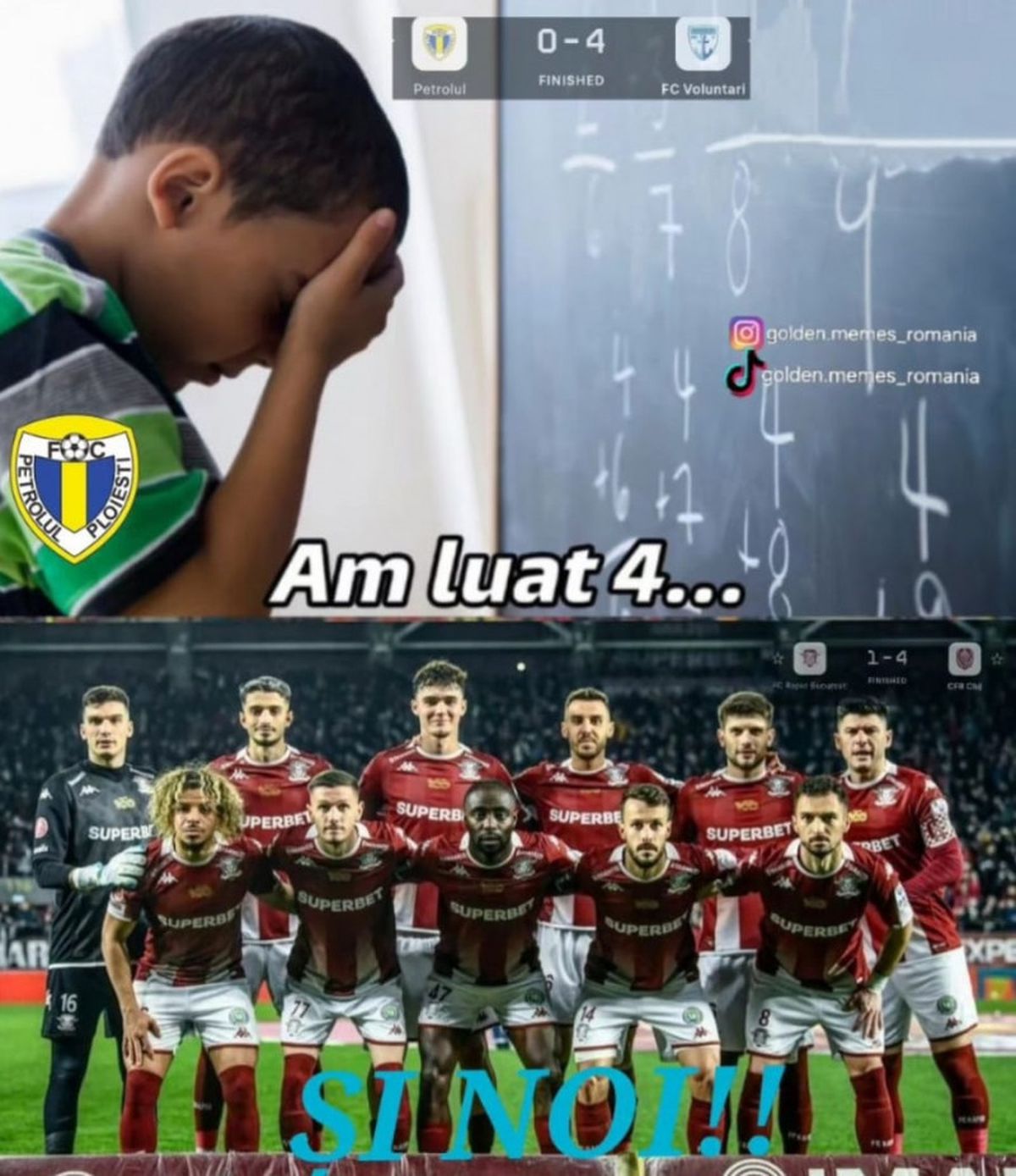 Meme-uri după Rapid - CFR Cluj 1-4