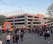 Agitație la stadion, în fan zone, înainte de FCSB - CSU Craiova