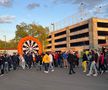 Agitație la stadion, în fan zone, înainte de FCSB - CSU Craiova