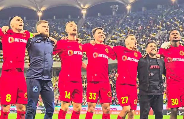 Ce nu s-a văzut la TV în FCSB - Universitatea Craiova » Imagini spectaculoase surprinse de reporterii GSP: „Ale, ale, Steaua București ale”