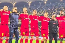 Ce nu s-a văzut la TV în FCSB - Universitatea Craiova » Imagini spectaculoase surprinse de reporterii GSP: „Ale, ale, Steaua București ale”