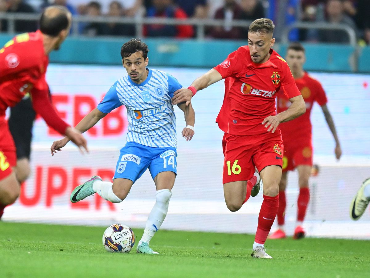 FCSB - Universitatea Craiova, duel în etapa a 3-a din play-off