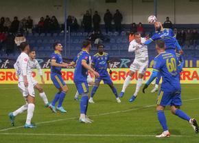 Farul Constanța - Unirea Slobozia, în play-out-ul din Superliga » Alibec ratează o ocazie mare