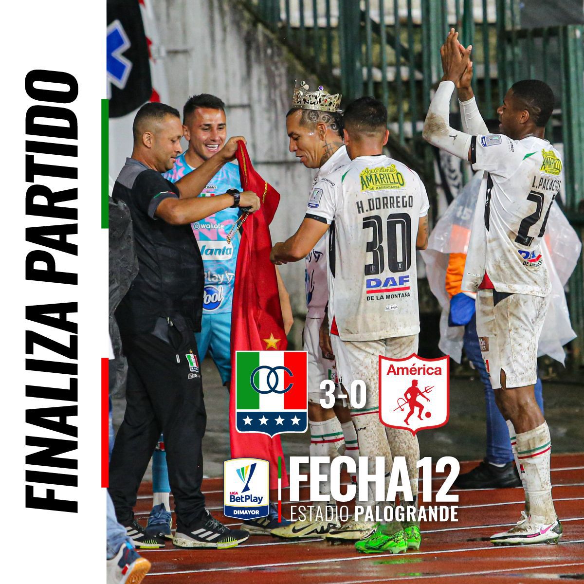 Comentatorul a început să cânte în direct: „Dayro Moreno, Dayro Moreno!”