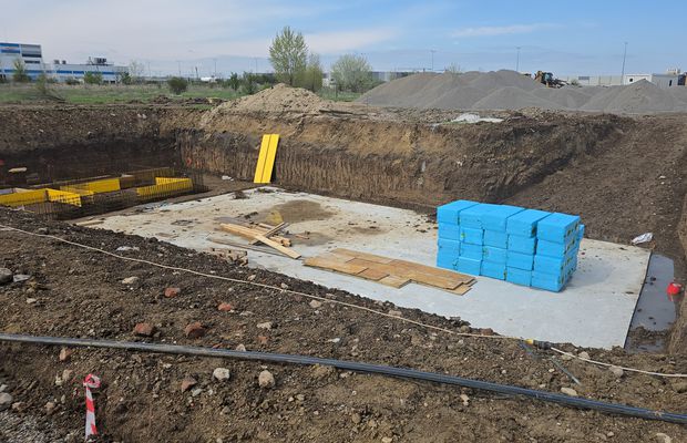 GSP a vizitat șantierul unde se ridică noua bază a Rapidului: care este stadiul lucrărilor + planul pentru următoarele luni