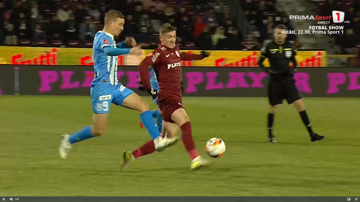 Lovitură primită de Universitatea Craiova! » Titularul incontestabil a luat roșu cu CFR Cluj și va lipsi cu FCSB