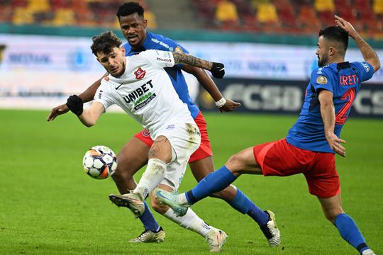 Ianis Stoica, într-un Hermannstadt - FCSB / FOTO: Imago