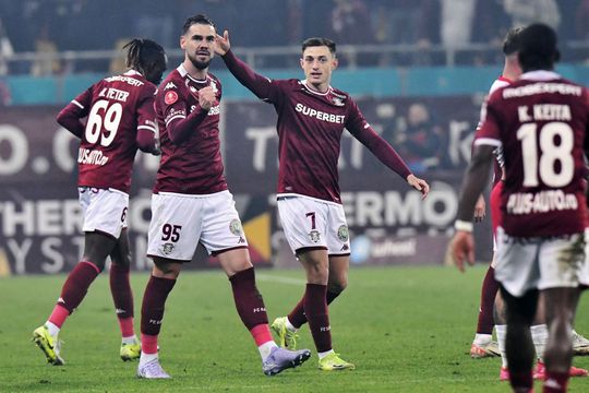 Golul lui Koljic a decis derby-ul Rapid - Dinamo / FOTO: Gazeta Sporturilor