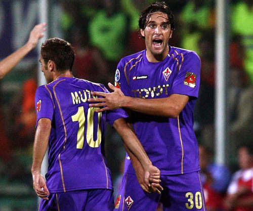 Luca Toni a avut 187 de goluri în Serie A, iar Adrian Mutu s-a oprit la 103 / Foto: Imago