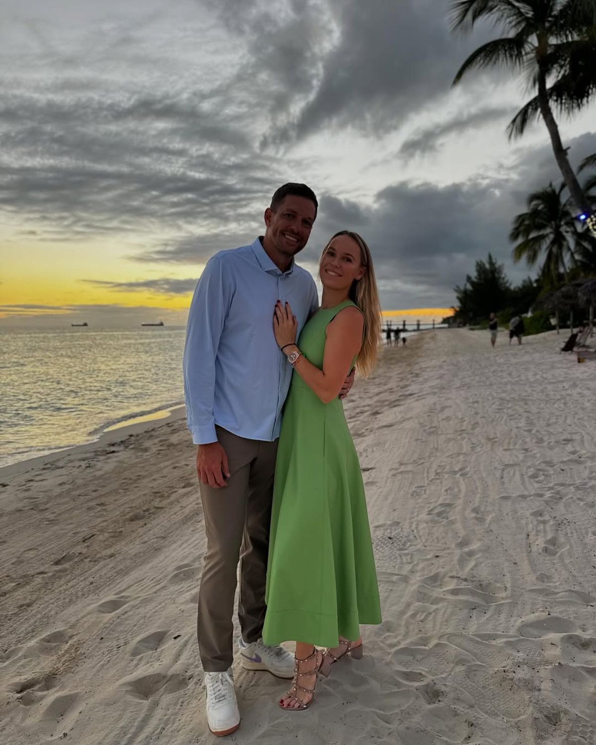 Caroline Wozniacki familie sarcina