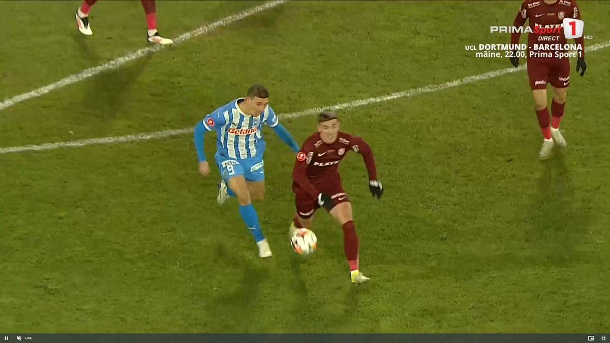 Lovitură primită de Universitatea Craiova! » Titularul incontestabil a luat roșu cu CFR Cluj și va lipsi cu FCSB