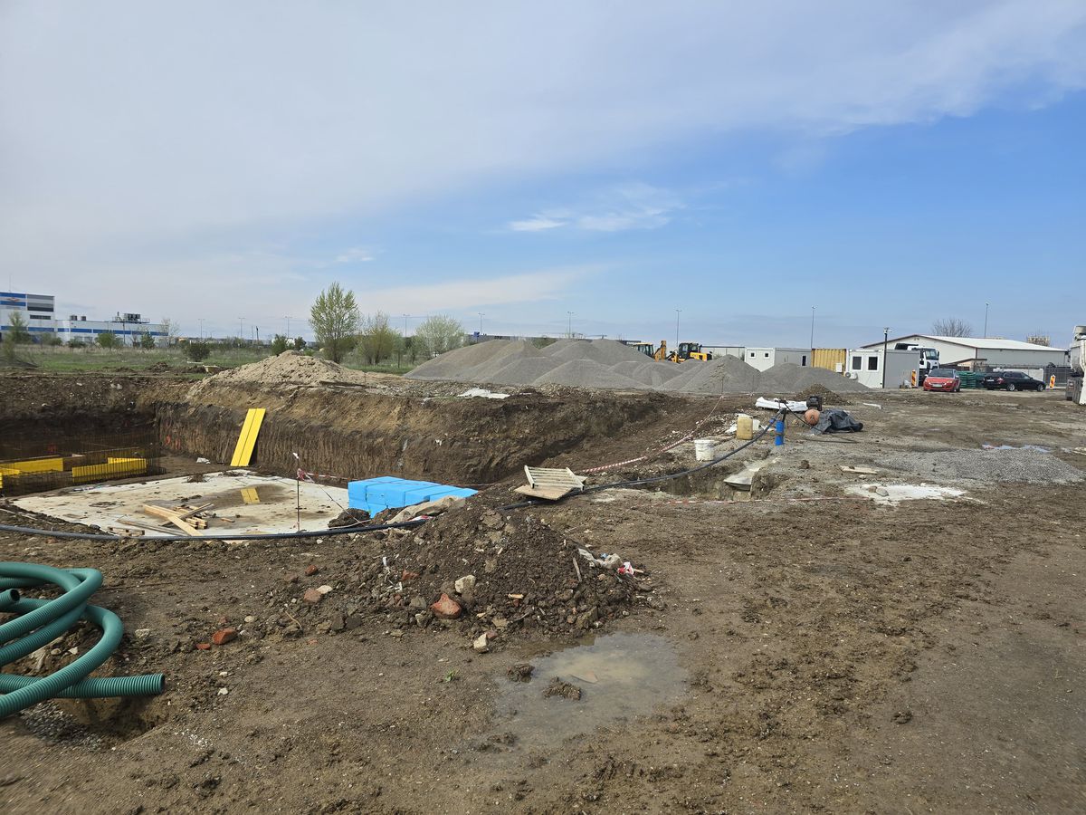 GSP a vizitat șantierul unde se ridică noua bază a Rapidului: care este stadiul lucrărilor + planul pentru următoarele luni
