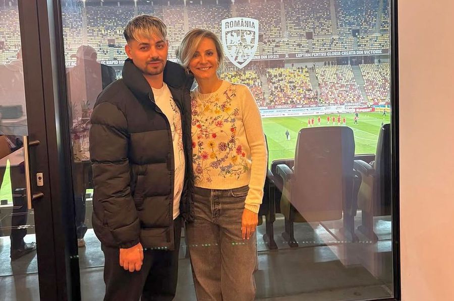 Tony Kanalos și Diana Șucu în loja patronului Rapidului, cu ocazia partidei cu Dinamo Tony Kanalos în lacrimi, după ce Diana Șucu și Rapidul l-au „adoptat” în lupta cu boala severă: „Aș rupe gazonul pentru echipă!”