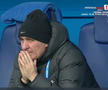 Cum a fost surprins Gică Hagi, cu câteva minute înainte de Farul - Unirea Slobozia, foto: captură Prima Sport