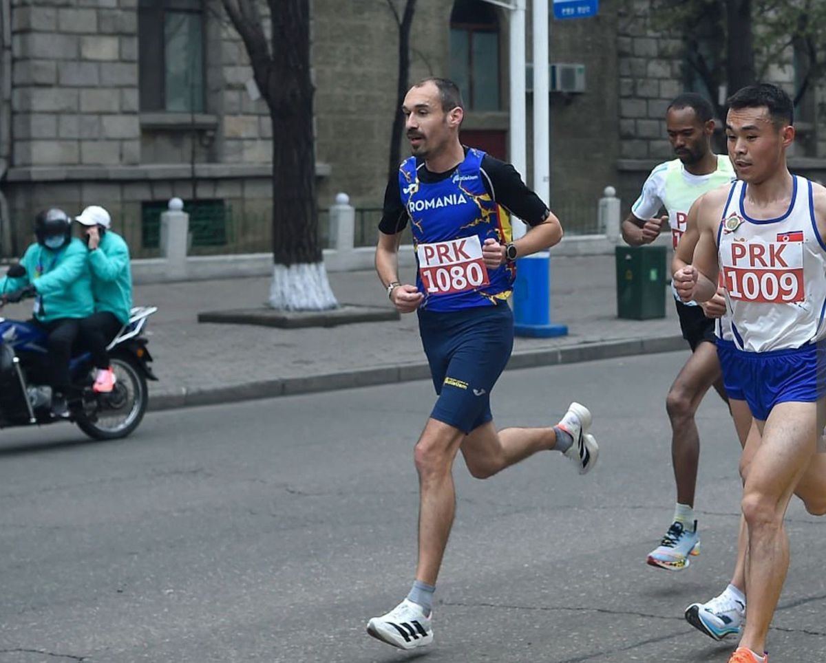 „Am fost cu nord-coreenii la o bere. Unul dintre ei s-a abțiguit și s-a dezbrăcat” » Dezvăluirile românului din Brașov care a alergat la maratonul de la Phenian