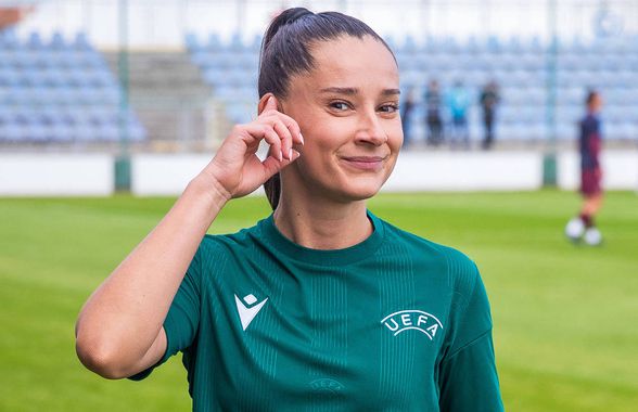 „Trebuie să fii tare și să pui piciorul în prag” » Iuliana Demetrescu, arbitru la Rapid - Dinamo, merge la Europeanul din Elveția
