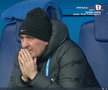 Cum a fost surprins Gică Hagi, cu câteva minute înainte de Farul - Unirea Slobozia, foto: captură Prima Sport