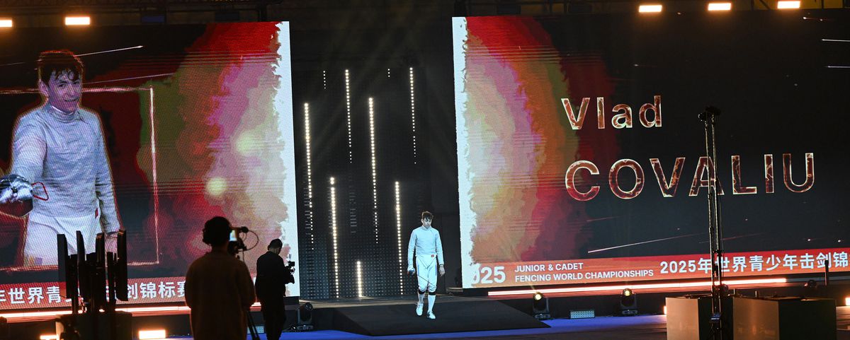 Vlad Covaliu a cucerit medalia de argint la CM de juniori de la Wuxi