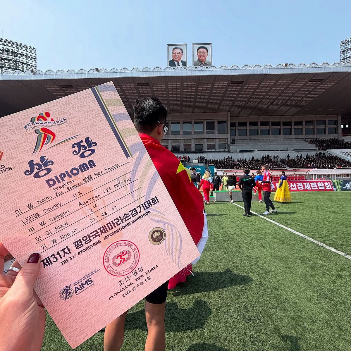 „Am fost cu nord-coreenii la o bere. Unul dintre ei s-a abțiguit și s-a dezbrăcat” » Dezvăluirile românului din Brașov care a alergat la maratonul de la Phenian