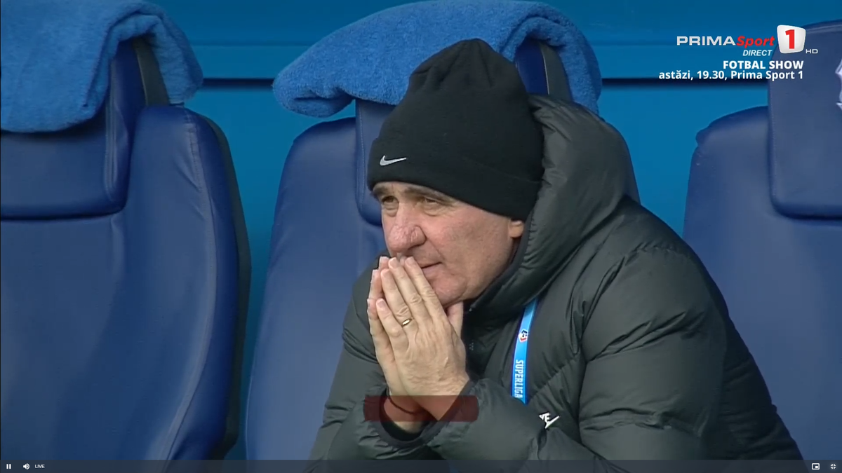 Gică Hagi și-a pierdut răbdarea! Decizie dură după Farul - Slobozia » Ce s-a întâmplat la stadion