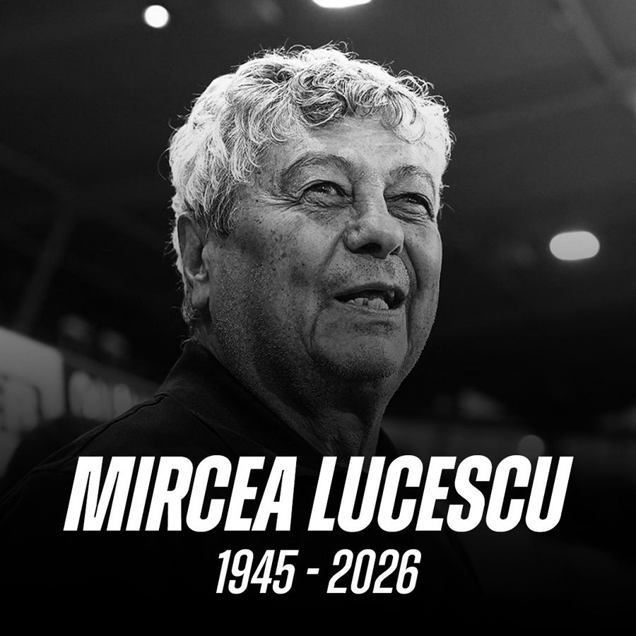 Lumea fotbalului reacționează la vestea morții lui Mircea Lucescu