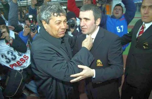 Gheorghe Hagi și Mircea Lucescu
