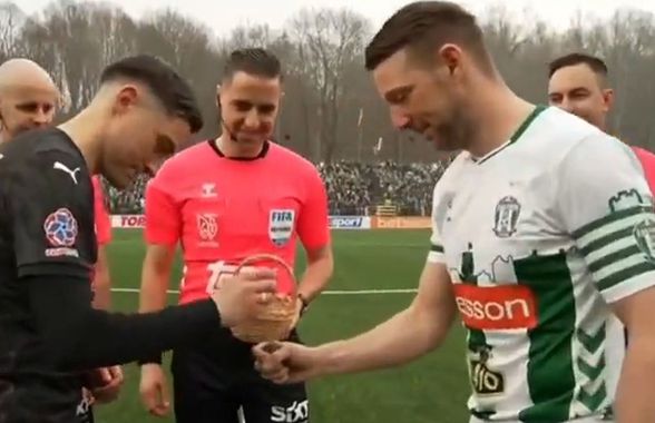 Liviu Antal în centrul unui moment inedit, la tragerea la sorți pentru teren și minge