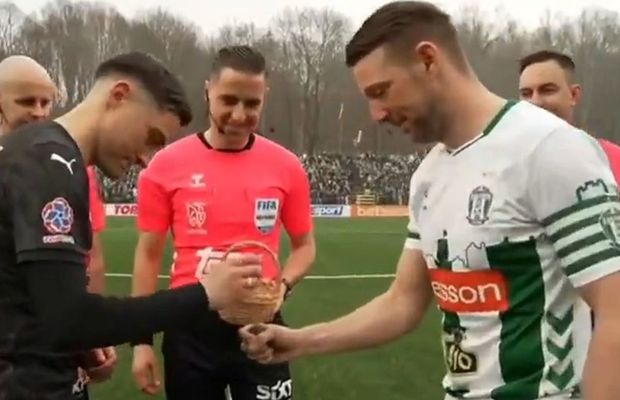 Liviu Antal în centrul unui moment inedit, la tragerea la sorți pentru teren și minge