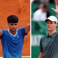 Carlos Alcaraz și Jannik Sinner, victorioși în turul 1 la Monte Carlo Foto: Guliver/GettyImages