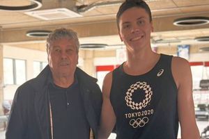 Mesajul lui David Popovici, după dispariția lui Mircea Lucescu » Acum 5 luni își oprise antrenamentul pentru a-l cunoaște