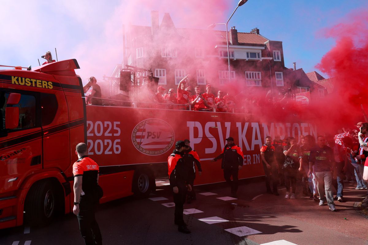 PSV, paradă de titlu în Eindhoven