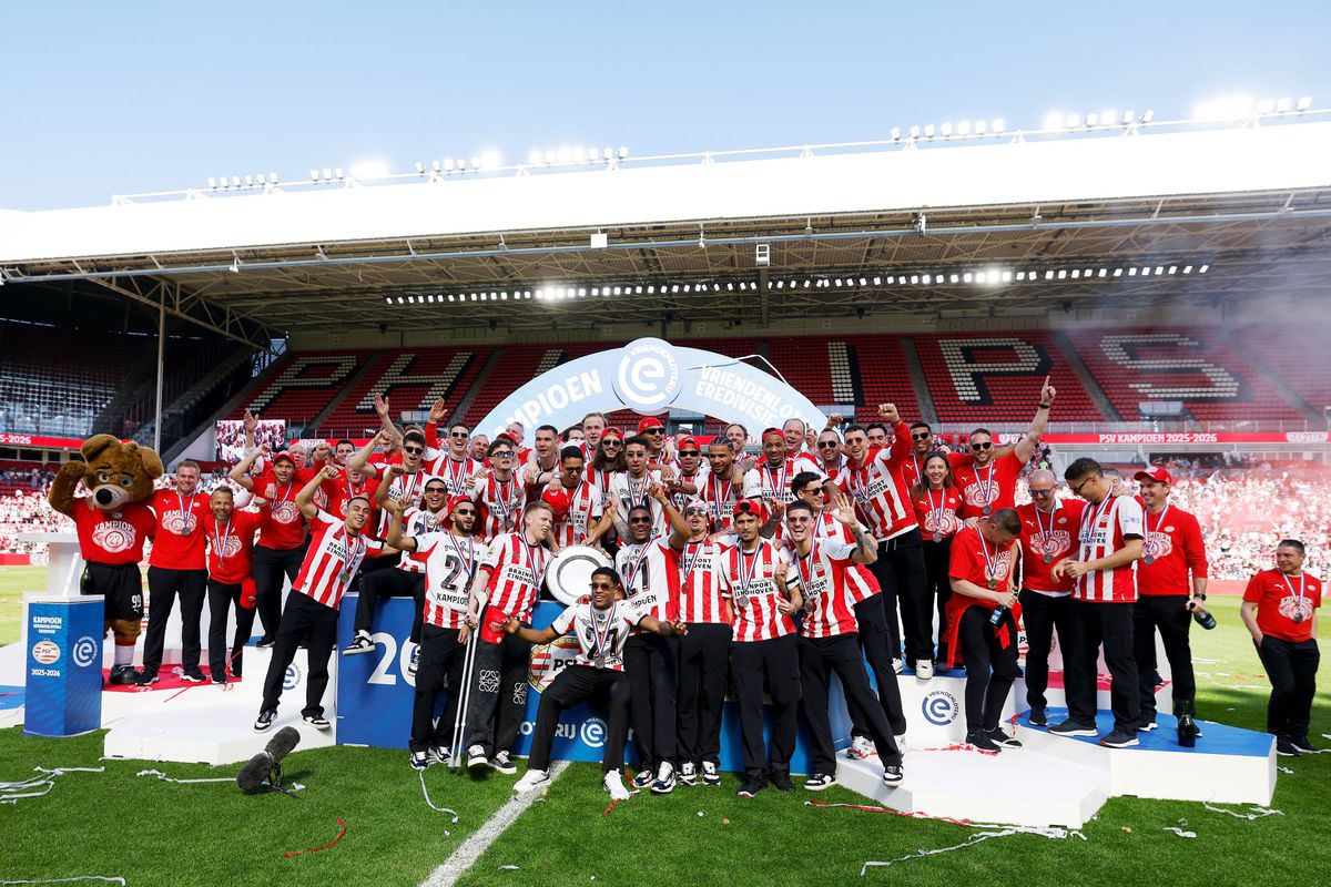 PSV, paradă de titlu în Eindhoven