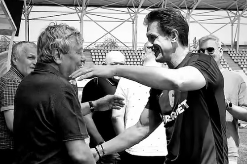 Mircea Lucescu și Gică Popescu