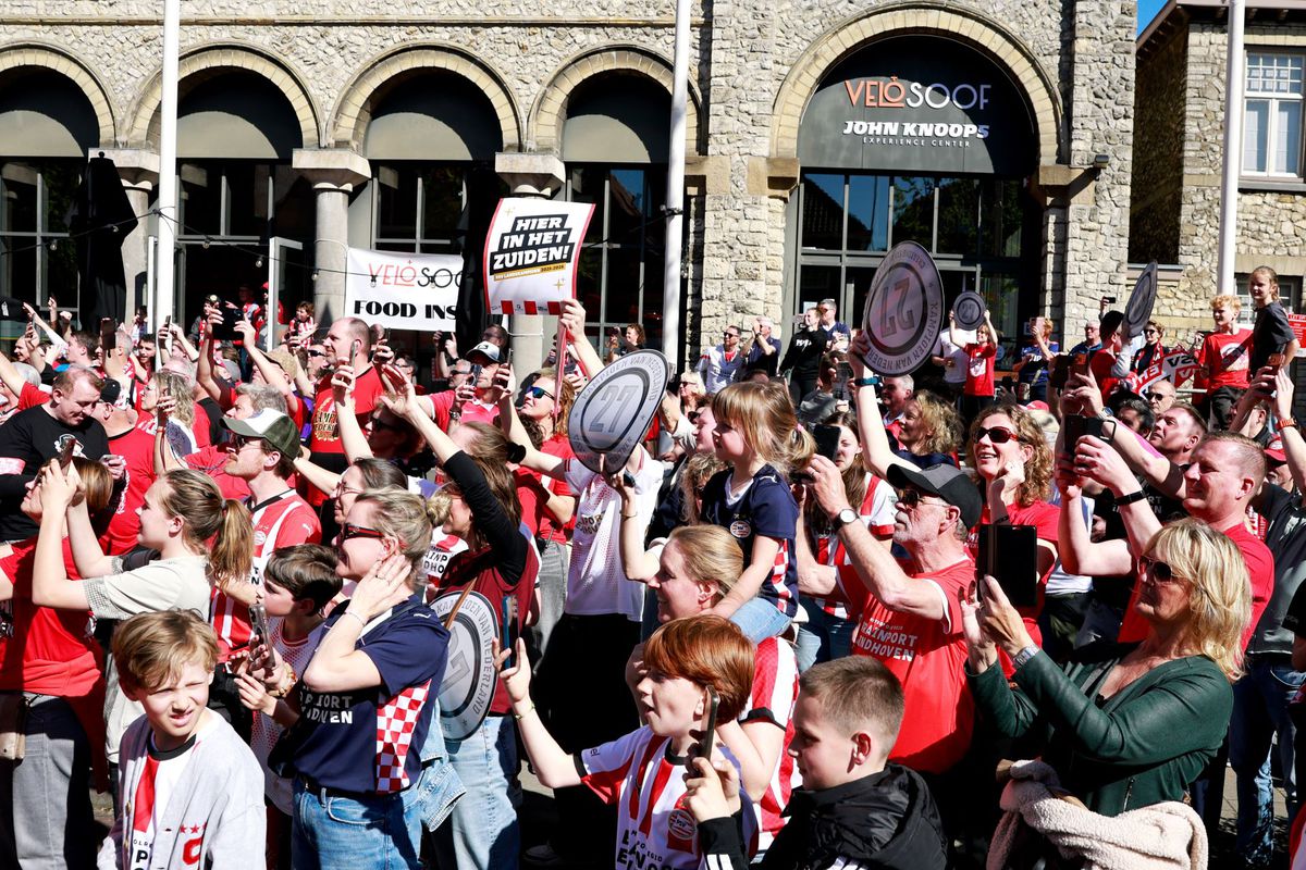 PSV, paradă de titlu în Eindhoven