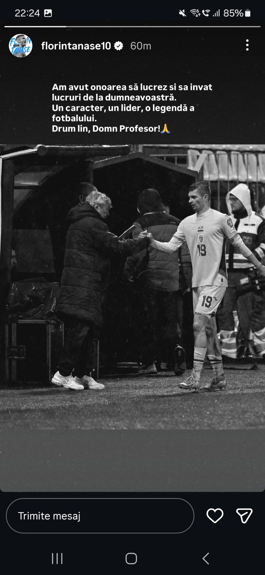 Actualii „tricolori”, mesaje răvășitoare după moartea lui Mircea Lucescu: „Să învățați îngerii să joace fotbal!”