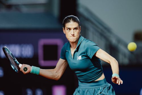 Sorana Cîrstea în acțiune la turneul de la Linz Foto: Imago Images
