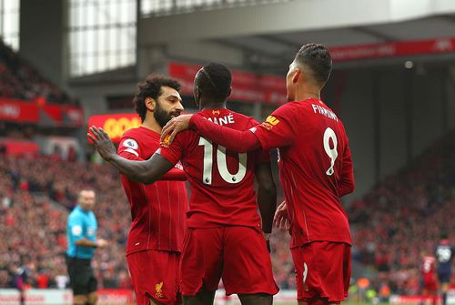 Jucătorii lui Liverpool se vor bucura singuri de acum înainte // FOTO: Guliver/GettyImages
