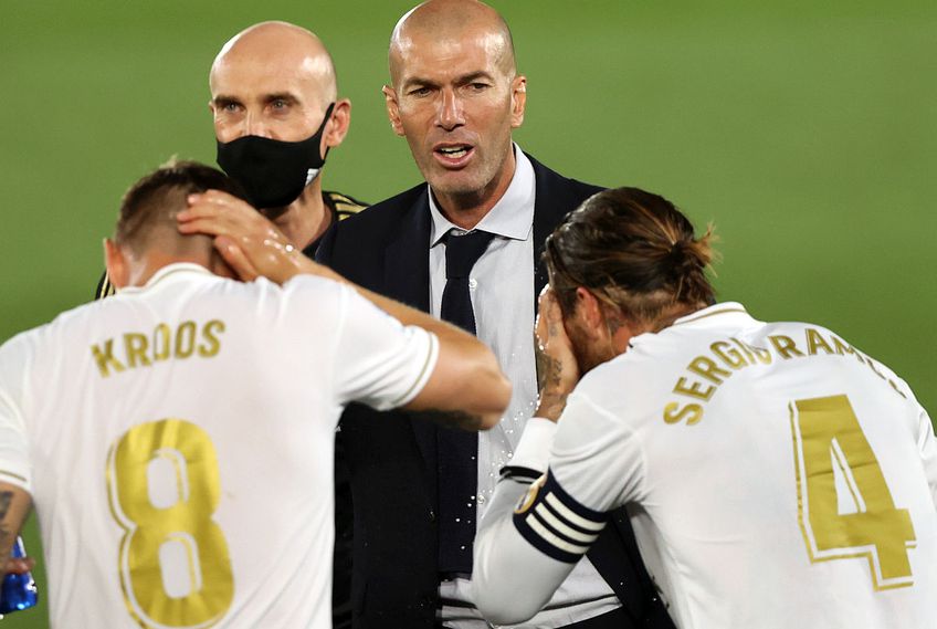 Zidane ar putea pleca de la Real Madrid // FOTO: Guliver/GettyImages