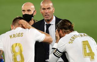 Jucătorii lui Real Madrid se tem că Zidane ar putea pleca după eșecul din Liga Campionilor! Cine e favorit să vină în locul lui