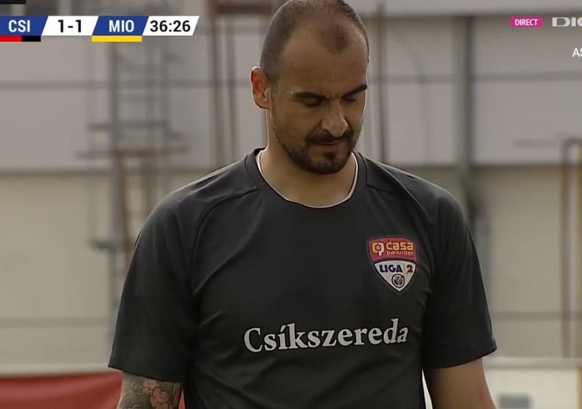 Gafă Rybansky în Csikszereda - CS Mioveni // 07.05.2021
