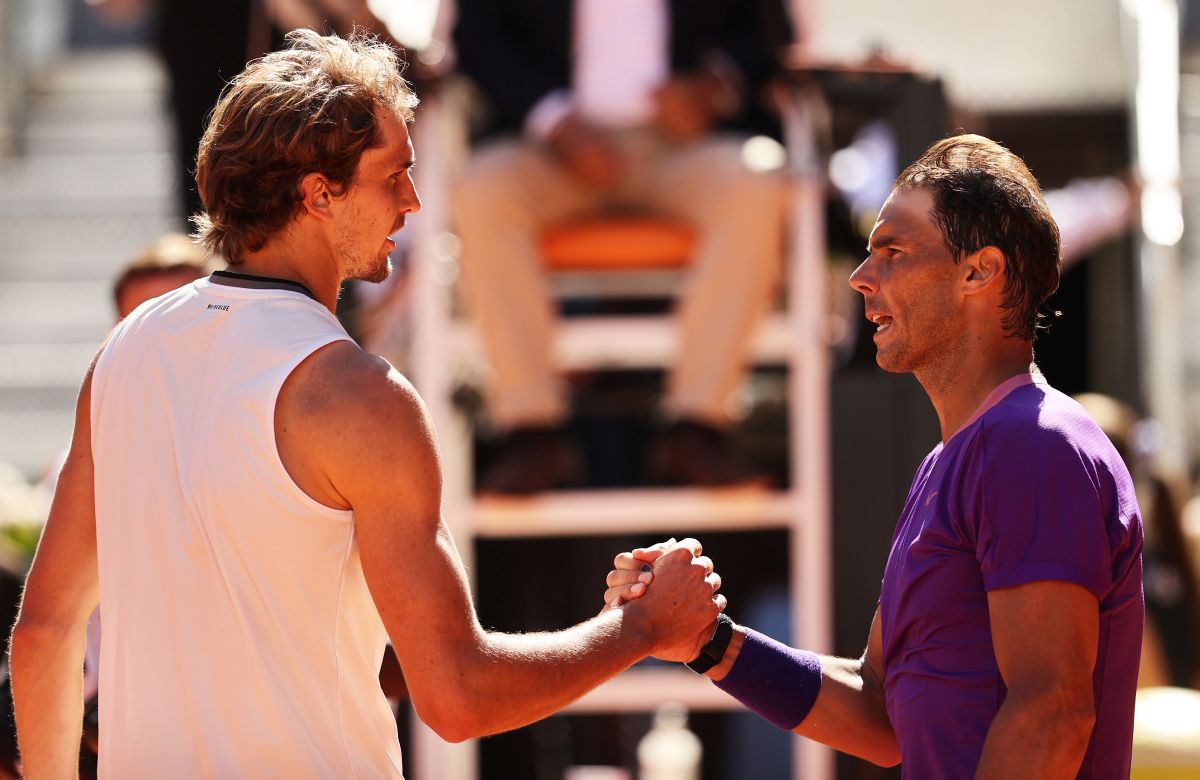 Rafael Nadal - Alexander Zverev ATP Madrid