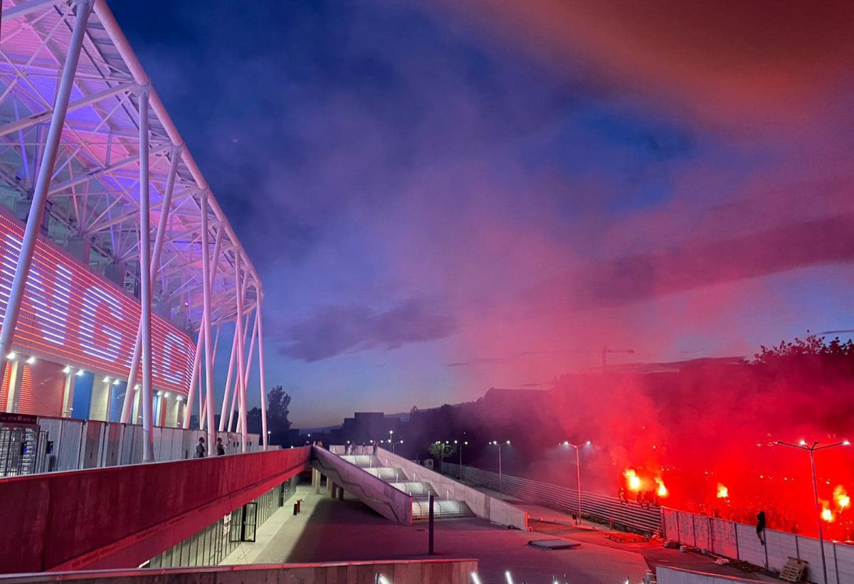 Sărbătoare în Ghencea! Steliștii au luat cu asalt noua arenă » Atmosferă formidabilă