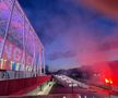 Suporterii Stelei s-au adunat în număr de câteva sute la noul stadion din Ghencea pentru a celebra 35 de ani de la câștigarea Cupei Campionilor Europeni / FOTO facebook.com/CSASTEAUA