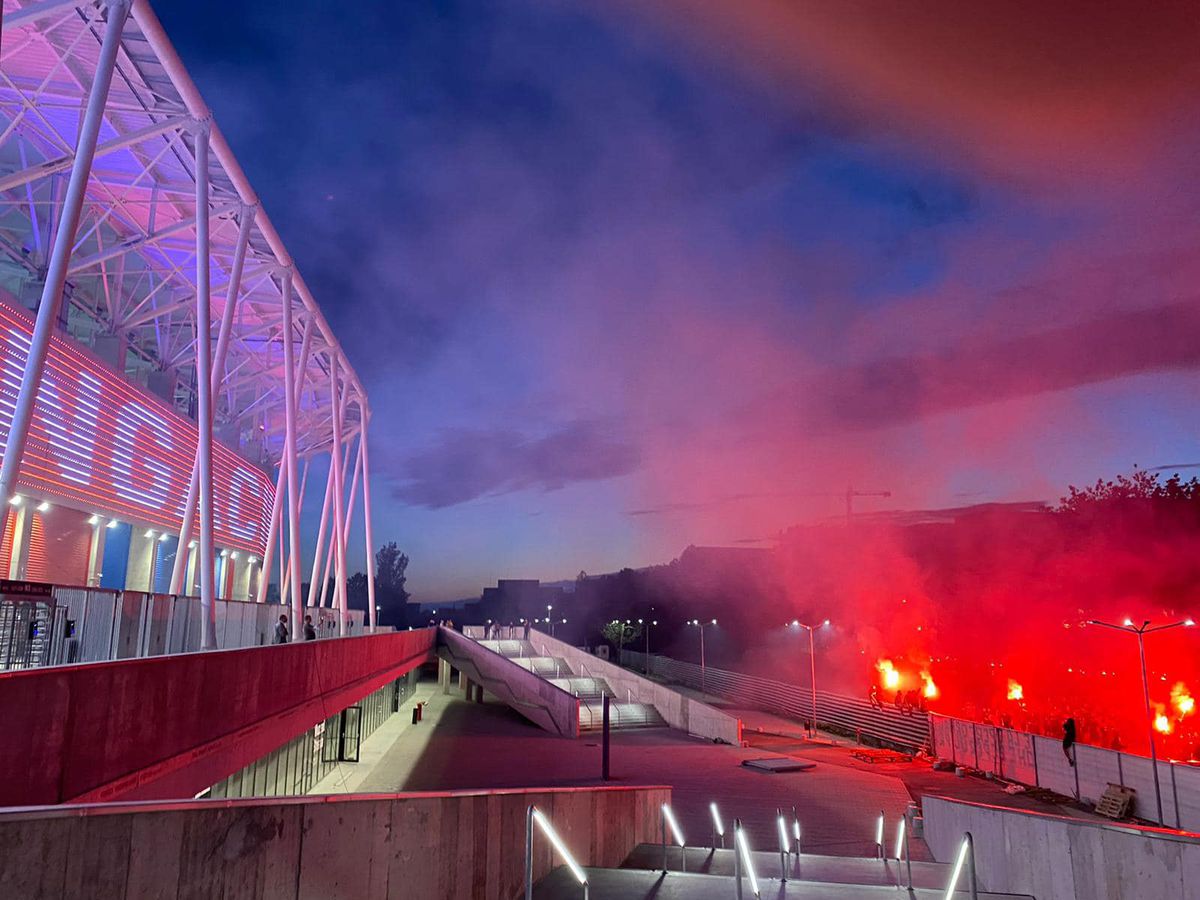 Sărbătoare în Ghencea! Steliștii au luat cu asalt noua arenă » Atmosferă formidabilă