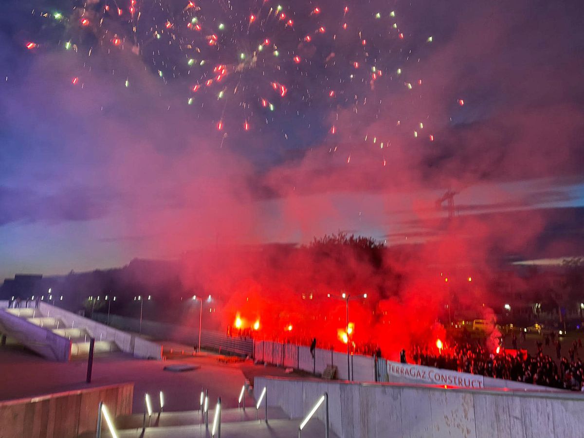 Sărbătoare în Ghencea! Steliștii au luat cu asalt noua arenă » Atmosferă formidabilă
